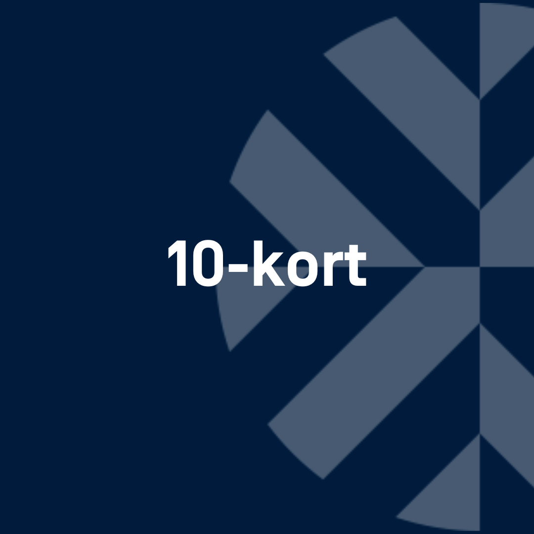 -Tillgång till alla öppettider
-Giltigt max 12 mån från köpdatum
-10-kortet är personligt
-Kostnad för medlemskort/armband tillkommer
-14 dagar ångerrätt (om oanvänt)

Läs mer här: https://www.skidome.ski/priser/medlemskapsinformation-och-allmanna-villkor/