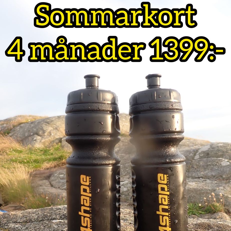 Med detta kort kan du träna på alla våra anläggningar från morgon till kväll! inklusive gruppträning.