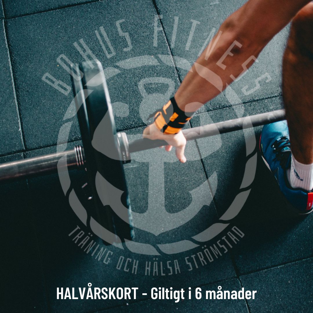 Gymkort (6 månader)
- Giltigt i 182 dagar från inköpsdatum 
- Tillgång till gymmet mellan kl 04:30-24:00 alla årets dagar 