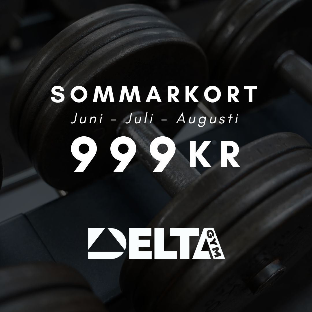 SOMMARKORT!
Träna fram till 31 augusti för endast 999 kr! 
(ordinariepris 1499 kr)