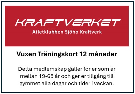 Detta medlemskap gäller för er som är mellan 19-65 år och ger er tillgång till gymmet alla dagar och tider i veckan.