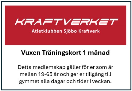 Detta medlemskap gäller för er som är mellan 19-65 år och ger er tillgång till gymmet alla dagar och tider i veckan.