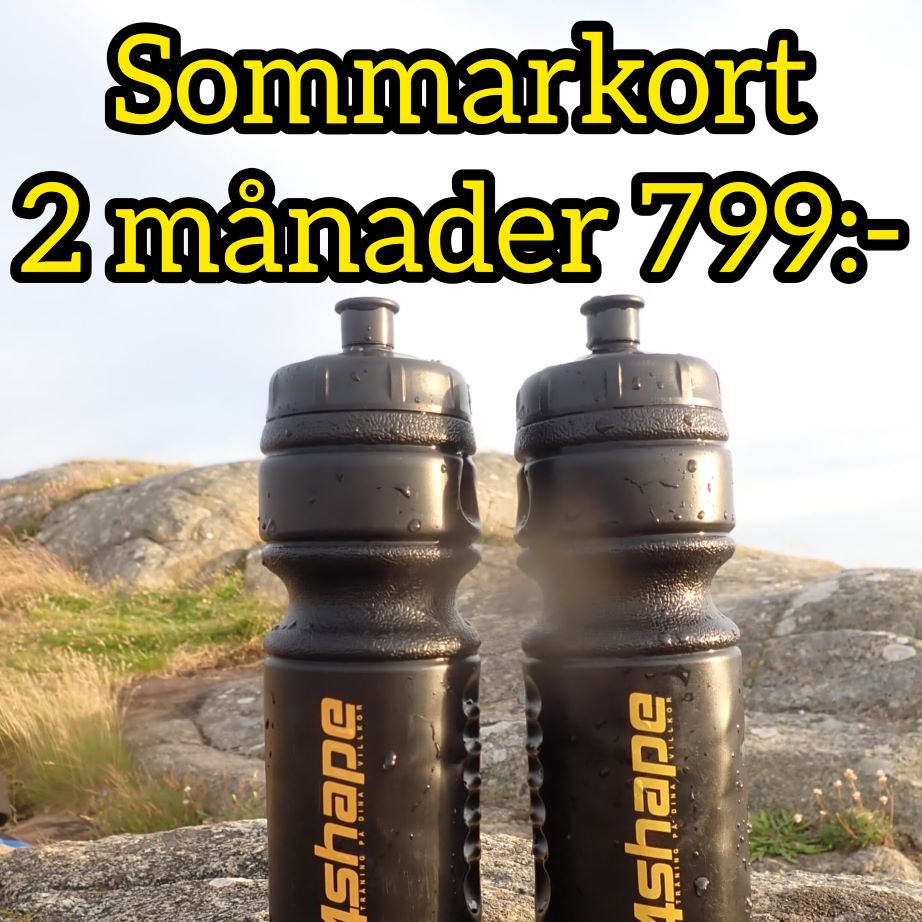 Med detta kort kan du träna på alla våra anläggningar från morgon till kväll! inklusive gruppträning.