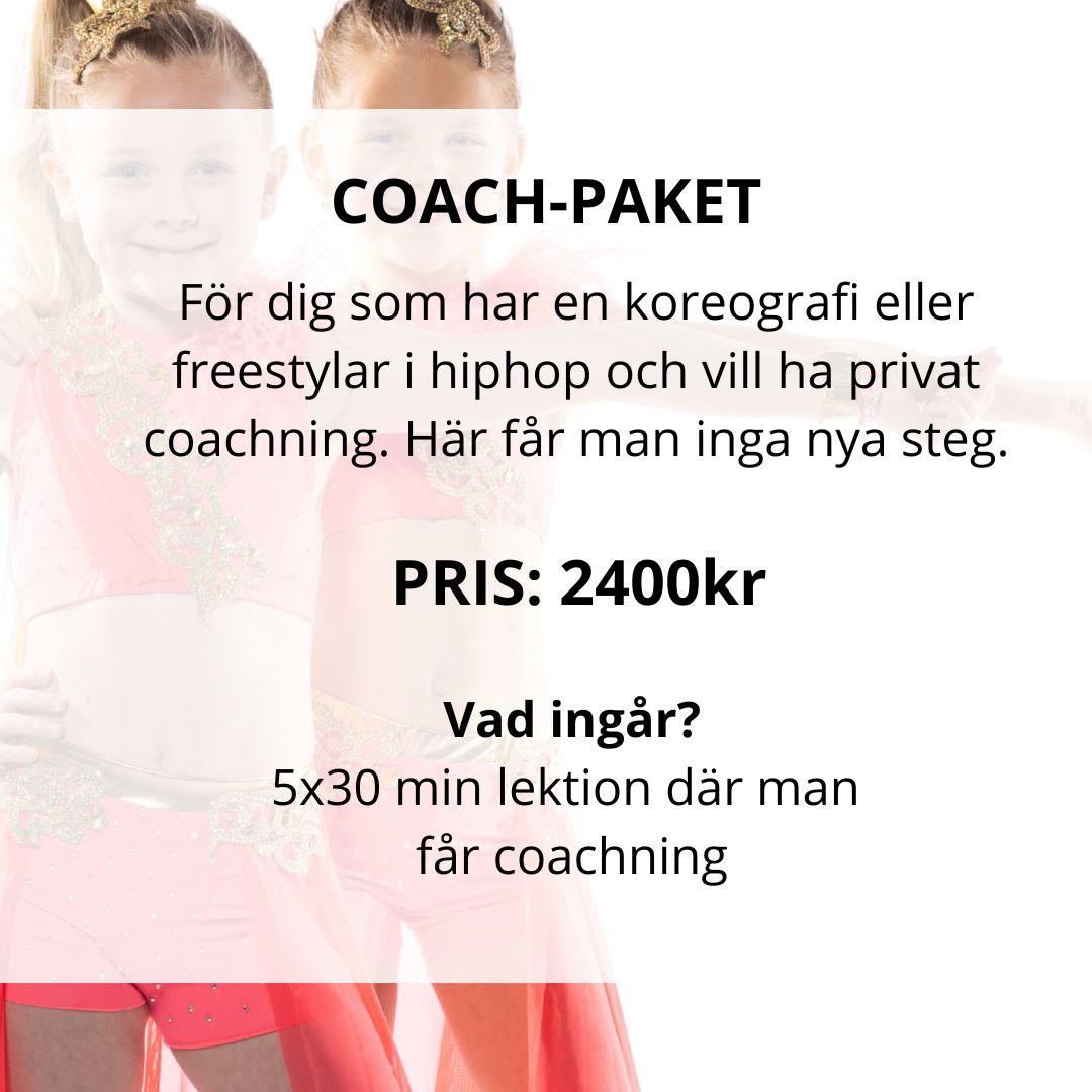 Tävlar man från starklass - champion krävs två paket per termin om man inte har möjlighet att gå den vanliga TC lektionen.