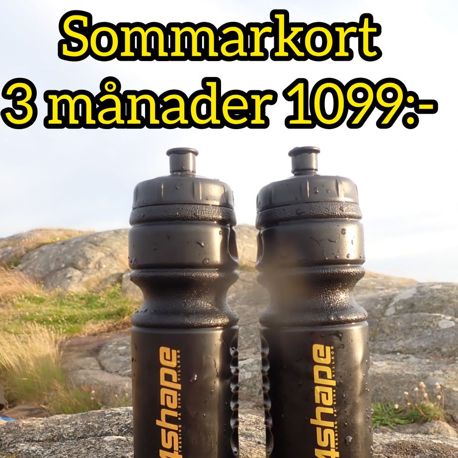 Med detta kort kan du träna på alla våra anläggningar från morgon till kväll! inklusive gruppträning.