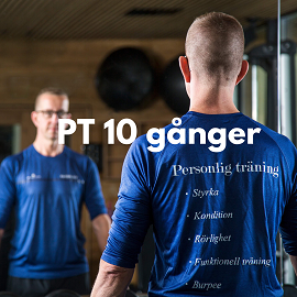 Personlig träning, 10 tillfällen. Köp här och boka sedan tider med den PT du valt.

Är du medlem så logga in innan du köper, ta med kvittot när du kommer till gymmet.