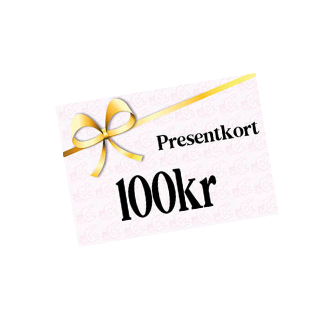 Köp ett presentkort som kan används både i shopen och på kurser.