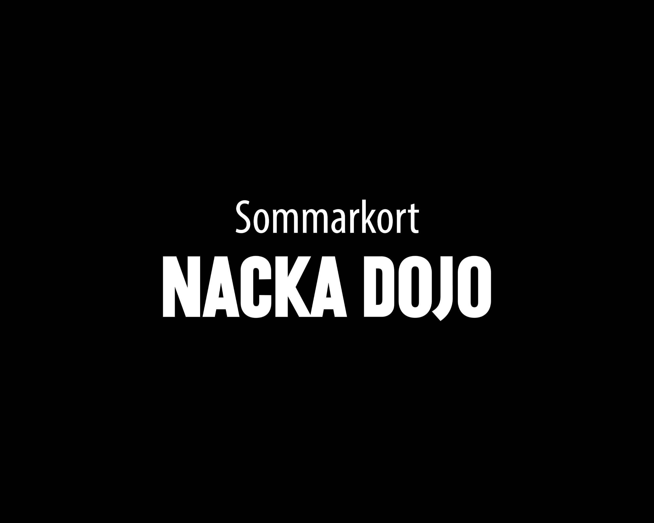 Detta kort ger dig tillgång till alla pass under sommaren
