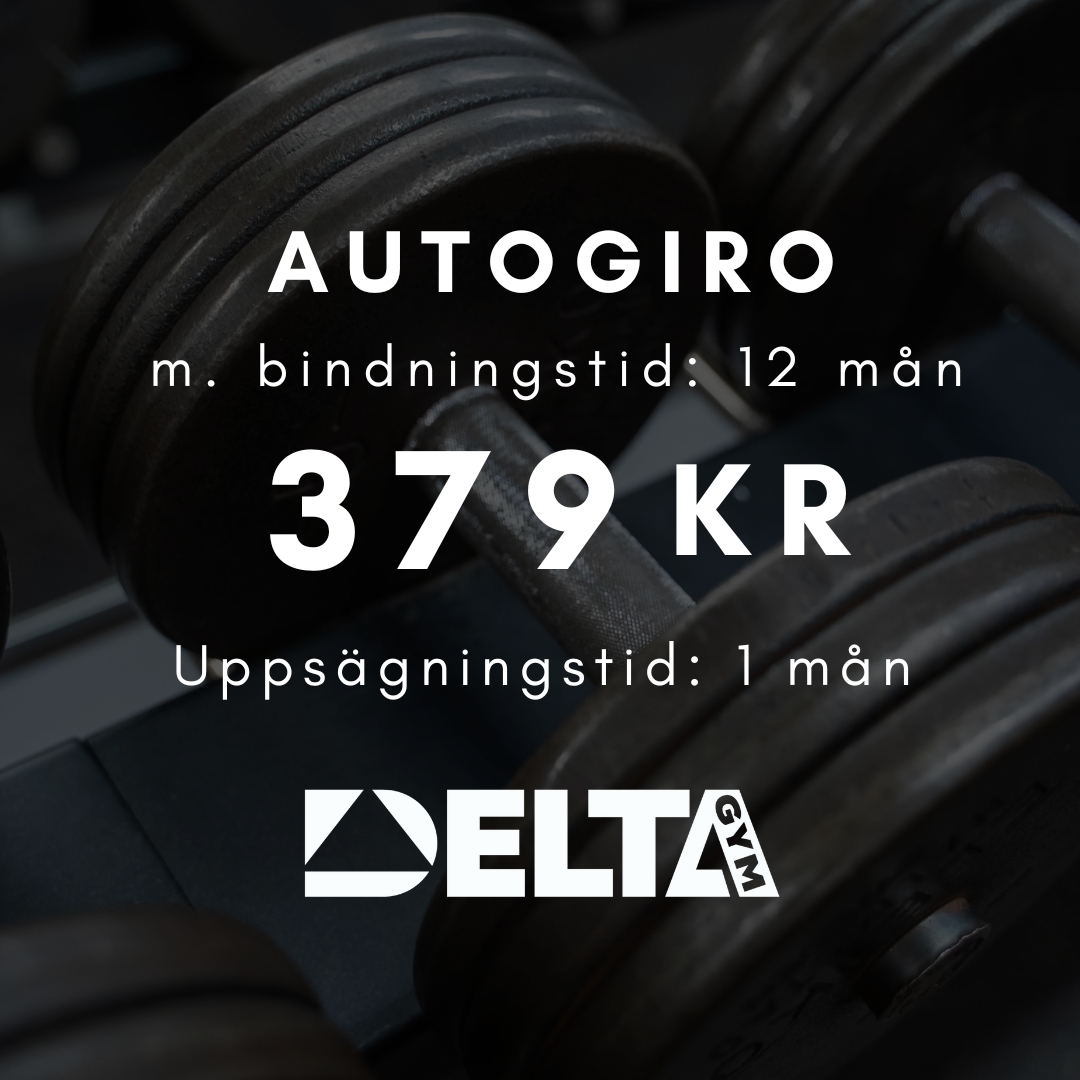 Löpande månadskort med 12 månaders bindningstid.
1 månads uppsägningstid.